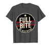 Mademark Full Bite No Hesitation Bold Shark Design T-Shirt - size chart