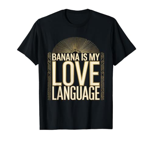 Mademark Banana Is My Love Language Monkey Design T-Shirt - Men - size chart