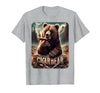 CigarKurt Cigar Smoking Cigar Bear T-Shirt - size chart