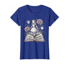 Mademark Fluent In Nonsense Alice in Wonderland Design T-Shirt - size chart