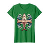 Mademark Made in the Ocean Shark Design T-Shirt - size chart
