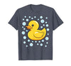 InGENIUS Duck Lover Shirts & Gifts Rubber Duck Bubbles Cute Duckie Duckling Costume Halloween T-Shirt - size chart