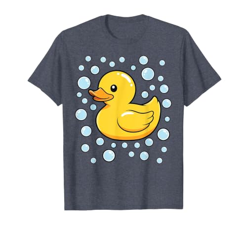 InGENIUS Duck Lover Shirts & Gifts Rubber Duck Bubbles Cute Duckie Duckling Costume Halloween T-Shirt - size chart