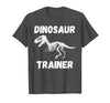 Dinosaur Trainer Costume Halloween Dino Skeleton T-Shirt - size chart