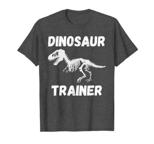 Dinosaur Trainer Costume Halloween Dino Skeleton T-Shirt - size chart