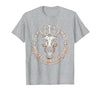 Mademark Horses Over Everything Equestrian Design T-Shirt - Men - size chart