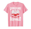 Polish Heritage Gifts Dyngus Day Buffalo New York Piwo Polka Pierogi Na Zdrowie T-Shirt - size chart