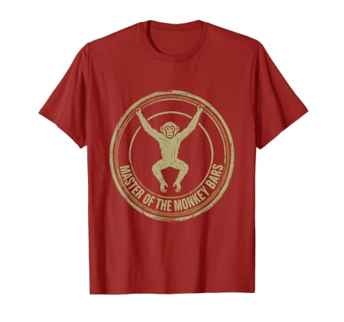 Mademark Master of the Monkey Bars Preschool Boy Design T-Shirt - Men - size chart