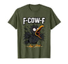 F COW F Crow F-Cow-F T-Shirt - size chart