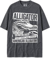 BABATEES U.S.A. MAX-Heavyweight Punk Rock Animals Shaka Wear Oversized 7.5oz Cotton Tshirt - size chart