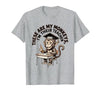 Mademark These Are My Monkeys I'm Their Teacher Circus Design T-Shirt - Men - size chart
