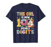Rodent Birthday Costume Girl Costume 10 Double Digits Funny 10th Birthday Guinea Pig T-Shirt - size chart
