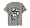 CCHT Dialysis Technician My Broom Broke So Now I'm a CCHT Dialysis Tech Halloween T-Shirt - size chart