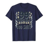 Mademark Ghost & Spirits - Ghost (99 Problems All) T-Shirt - size chart