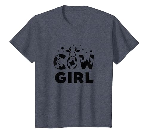 Mademark Cow Girl Moo-tiful Cows For Women Farm Lover Gift T-Shirt - size chart