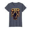Mademark Ornate Parade Elephant Illustrated Graphic T-Shirt - Women - size chart
