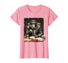Mademark Monkey in a Suit Stuck in a Meeting Funny Gift T-Shirt - Women - size chart