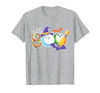 Bowling Boo Creepy Halloween Costume Pumpkin Bowling Lover T-Shirt - size chart