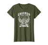 Camelot71 Chicago Classic Retro Vintage Illinois Windy Rock'n'Roll T-Shirt - size chart