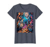 Alice in Wonderland Rabbit House T-Shirt — design detail