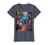 Alice in Wonderland Rabbit House T-Shirt — design detail