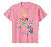 Paddington Bear & Pigeonton My Adventure Begins Kids T-Shirt - size chart