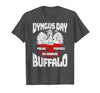 Polish Heritage Gifts Dyngus Day Buffalo New York Piwo Polka Pierogi Na Zdrowie T-Shirt - size chart