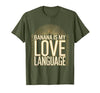 Mademark Banana Is My Love Language Monkey Design T-Shirt - Men - size chart