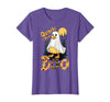 Duck Halloween Gifts Co. Quack I Mean Boo Duck Trick or Treat Spooky Halloween Party T-Shirt - size chart