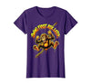 Mademark Swing First Ask Later Funny Monkey Design T-Shirt - Women - size chart