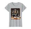 Mademark Monkey in a Suit Stuck in a Meeting Funny Gift T-Shirt - Women - size chart