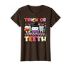 Halloween Shirts For Women Men Kids Boys Girls Halloween Dentist Trick Or Teeth Dental Costume Men Women T-Shirt - size chart