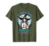CCHT Dialysis Technician My Broom Broke So Now I'm a CCHT Dialysis Tech Halloween T-Shirt - size chart