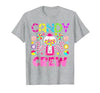 Candy Land Candy Crew Party Halloween Costumes T-Shirt - size chart
