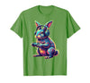 Rabbit Gaming Animal Video Games Funny Rabbit T-Shirt — design detail