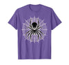 Halloween Shirts For Women Men Kids Boys Girls Halloween Spider with Web Vintage Costume Men Boys Kid Women T-Shirt - size