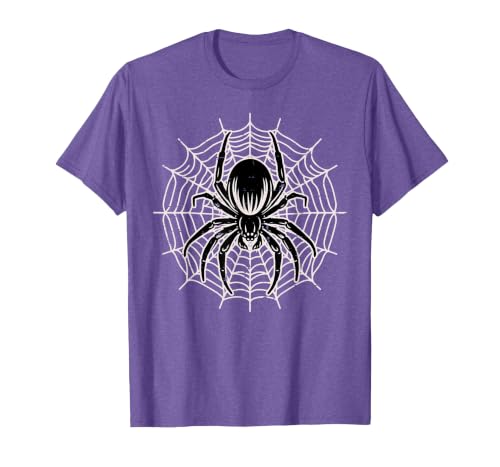 Halloween Shirts For Women Men Kids Boys Girls Halloween Spider with Web Vintage Costume Men Boys Kid Women T-Shirt - size