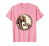 Mademark Elephant Mom and Baby Trunk Touch Pregnancy Tee T-Shirt - Men - size chart