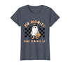 Halloween Pumkin Trick Or Treat Apparel No Diggity About to Bag It Up Trick Treat Candy Halloween T-Shirt - size chart