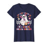 Groovy Ghost School Social Worker Halloween Shirt You Can't Scare Me I'm a School Social Worker Halloween T-Shirt - size