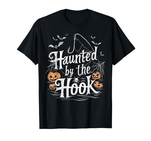 Fishing Halloween Trick Or Treat SteMi Apparel Fishing Halloween Spooky Fisherman Fish Trick Or Treat T-Shirt - size chart