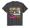 Halloween Baby Shower Brewing Baby Family Matching Brother of Brewing Baby Halloween Theme Baby Shower Spooky T-Shirt - size