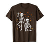 Funny Halloween Trump Skeleton Trump Design Funny Halloween Trump Skeleton Trump T-Shirt - size chart