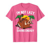 Disney Lion King Lazy Pumbaa Graphic T-Shirt T-Shirt - size chart