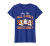 Halloween Shirts For Women Men Kids Boys Girls are You Falloween Directions Funny Halloween Teacher Teach T-Shirt - size