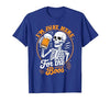 Boos Halloween Costume Cute skeleton I'm Just Here for The Boos Halloween Costume Skeleton Cute T-Shirt - size chart