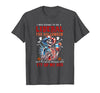 Funny Halloween Night Spooky Horror Lover Going to Be Liberal Halloween Head Would Not Fit Political T-Shirt - size chart