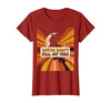 Mademark Witch Don't Kill My Vibe Halloween Women's Design T-Shirt - size chart