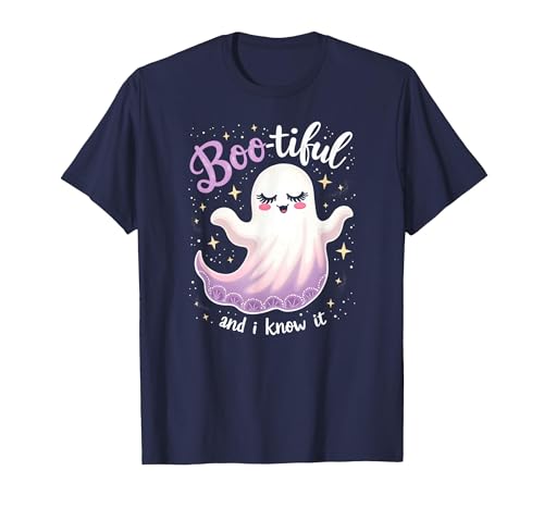 Mademark Ghost & Spirits - Ghost (99 Problems All) T-Shirt - size chart