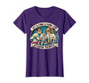 C.J.`s Funny Dark Humor Gift Shop Lets Find A Cure for Stupid People, Retro Comic Dark Humor T-Shirt - size chart